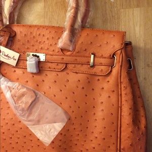 Leather Penelope Ann ‘Ladies Who Do Lunch’ Tote